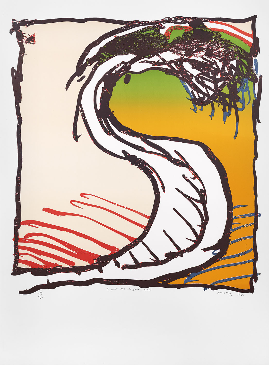 Genou dans la robe, 1981