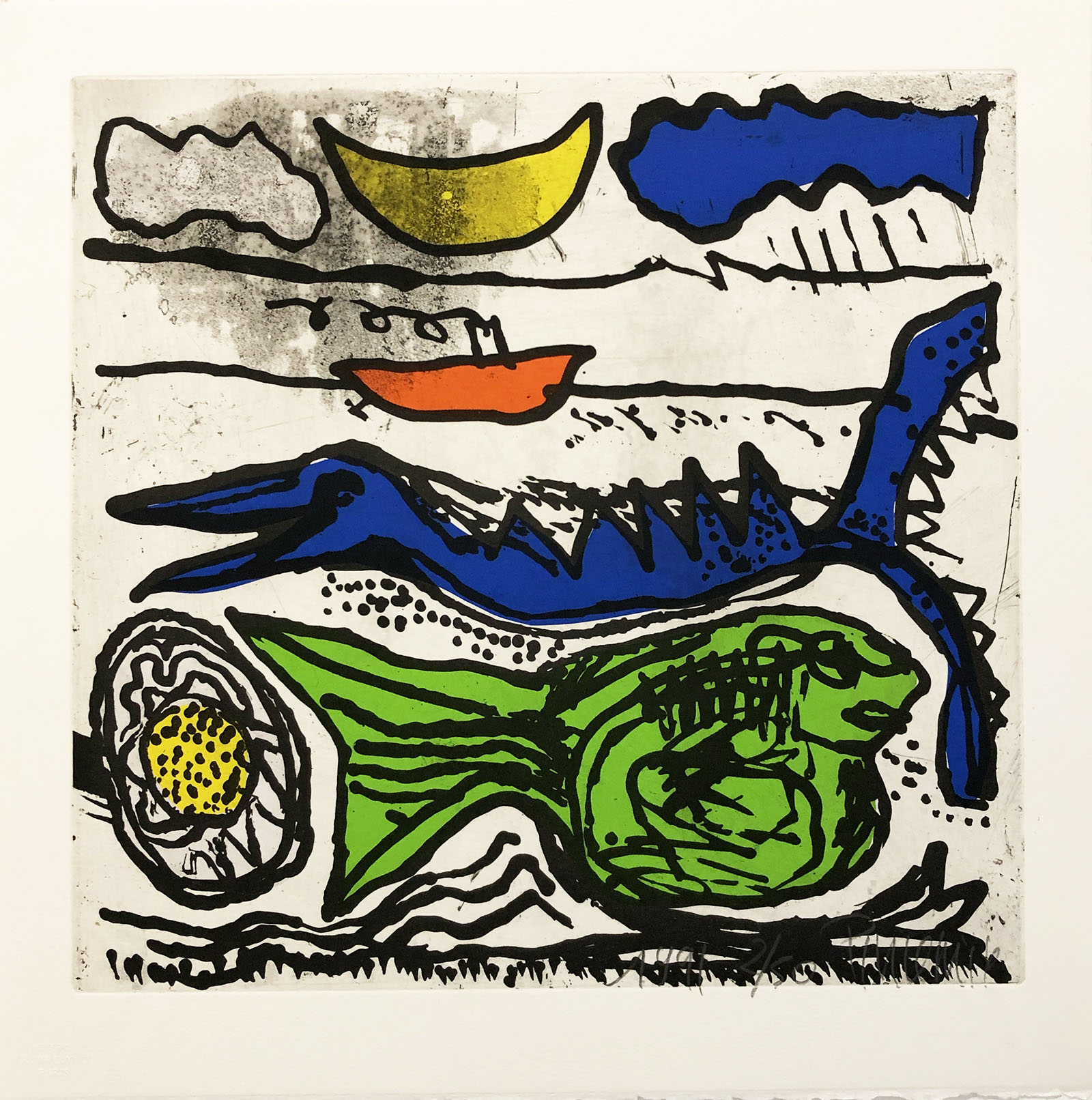 Sans titre cat. n�176 - (1 600 euros), 1991