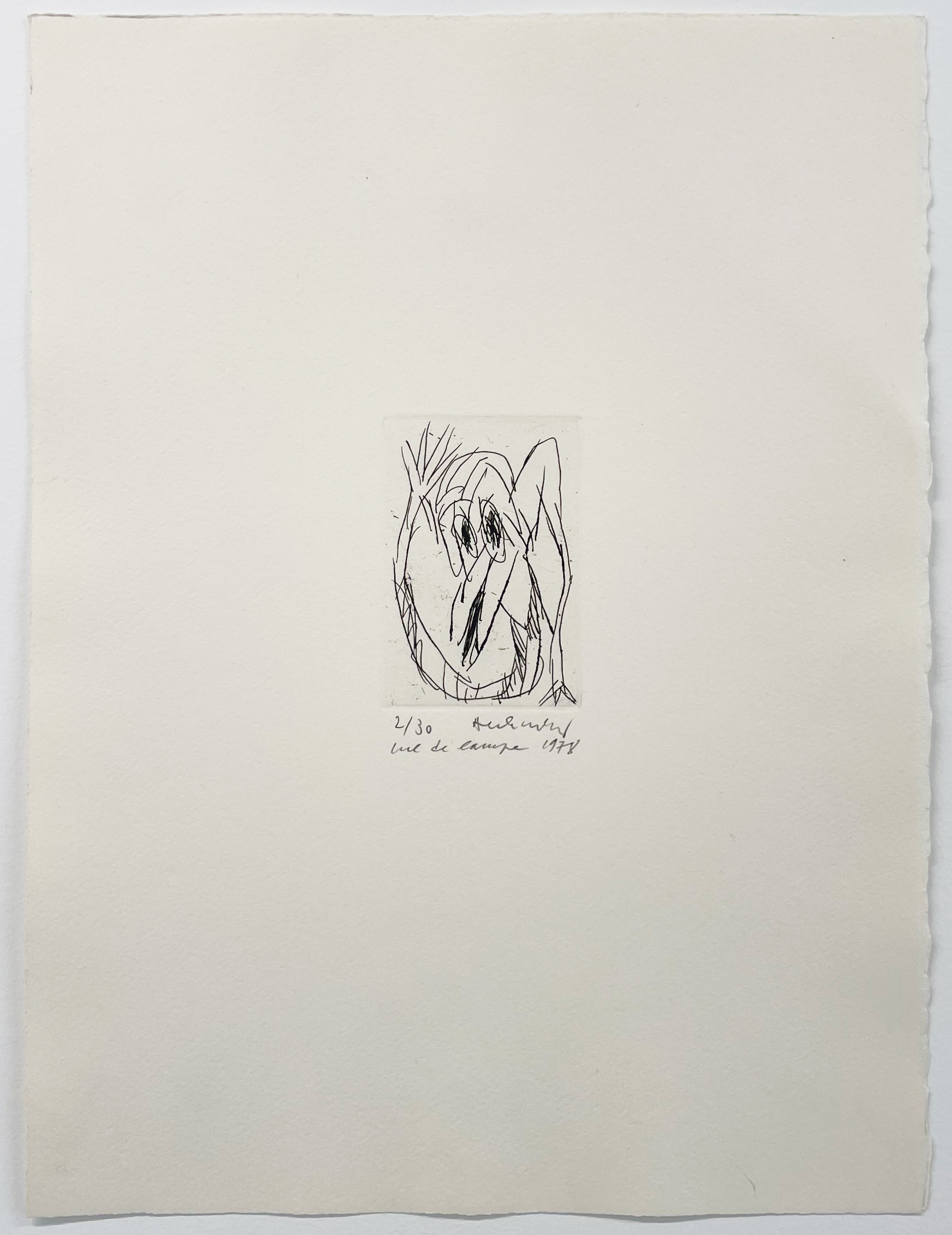 Vue de lampe, 1978