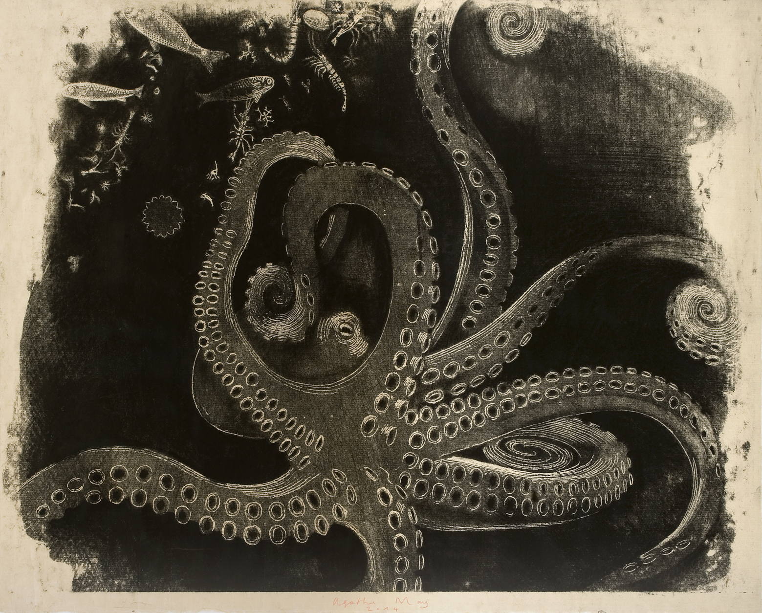 Un monde en profondeur (d�tail), 2013 - 2014