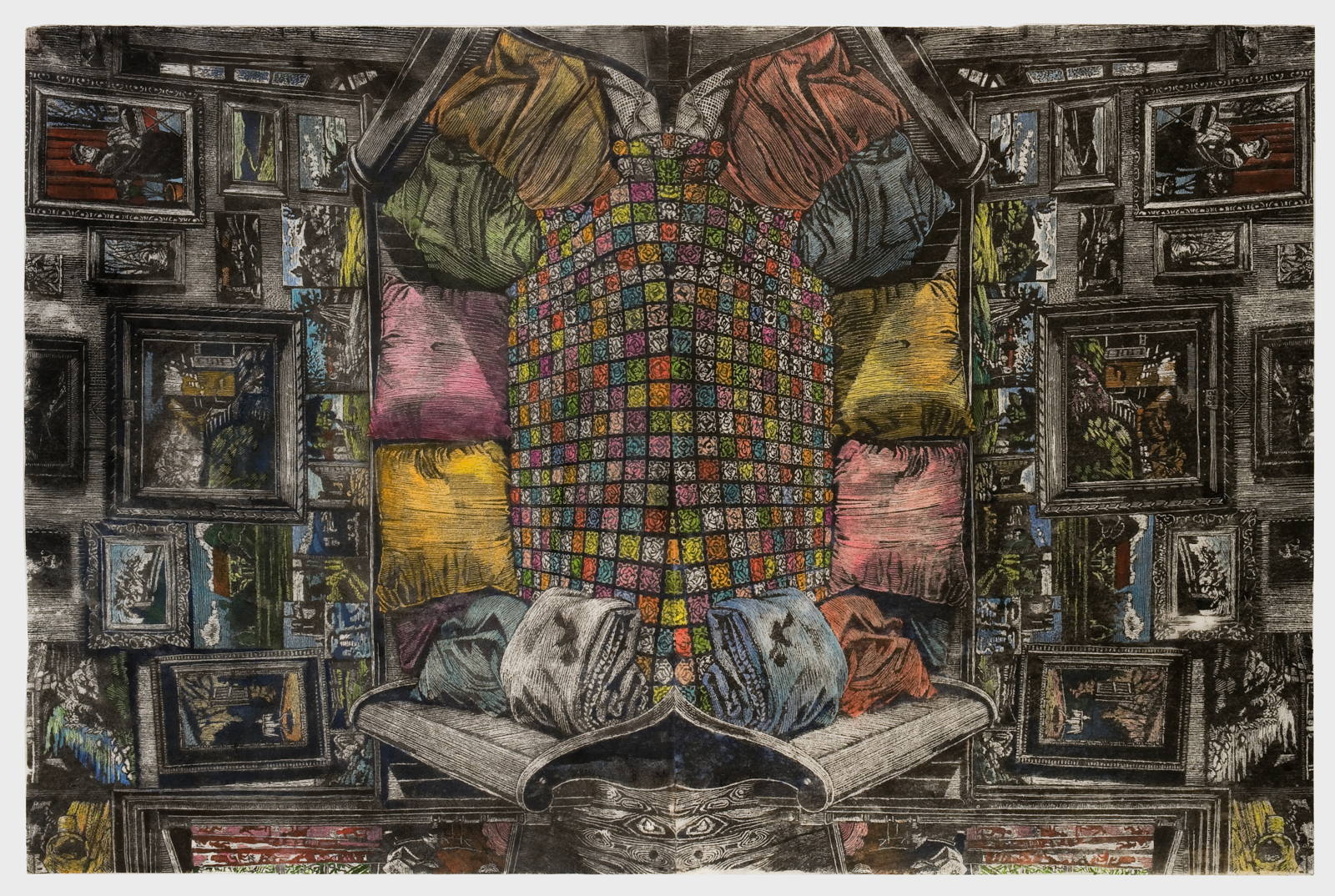 Le Salon (M�moire kal�idoscopique II), 2013