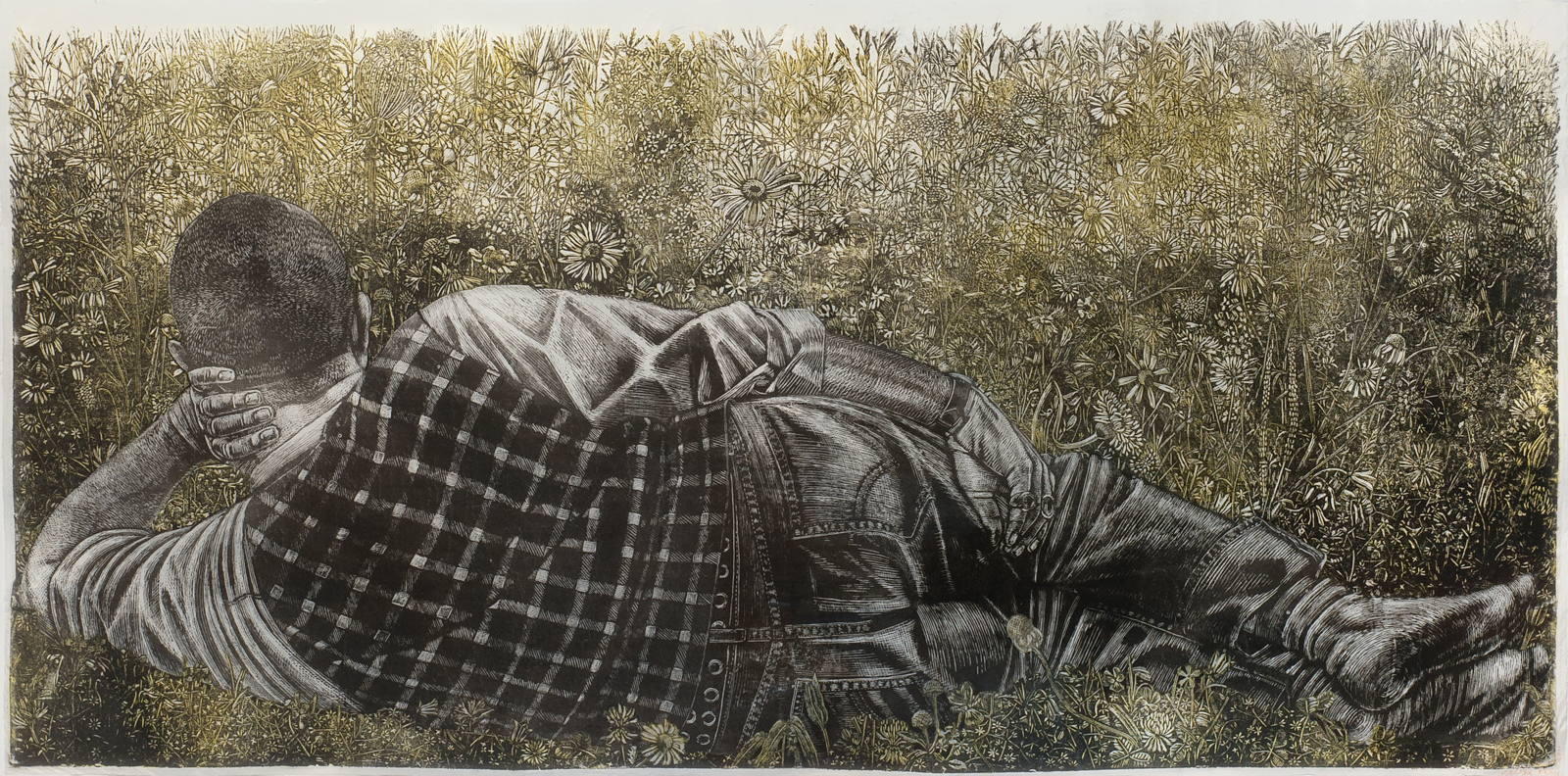 Allong�s dans les fleurs, 2011