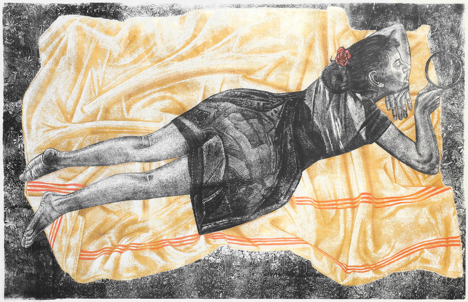 Paysage allong�, 2011