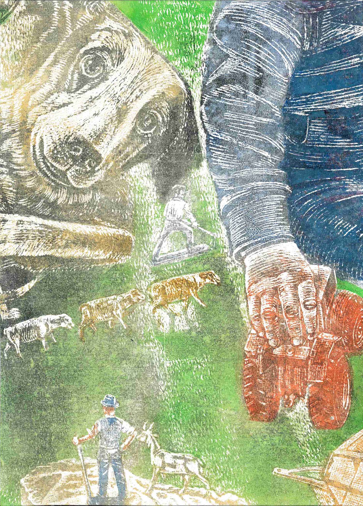 Par o� le chemin ? (d�tail #11), 2022-2025