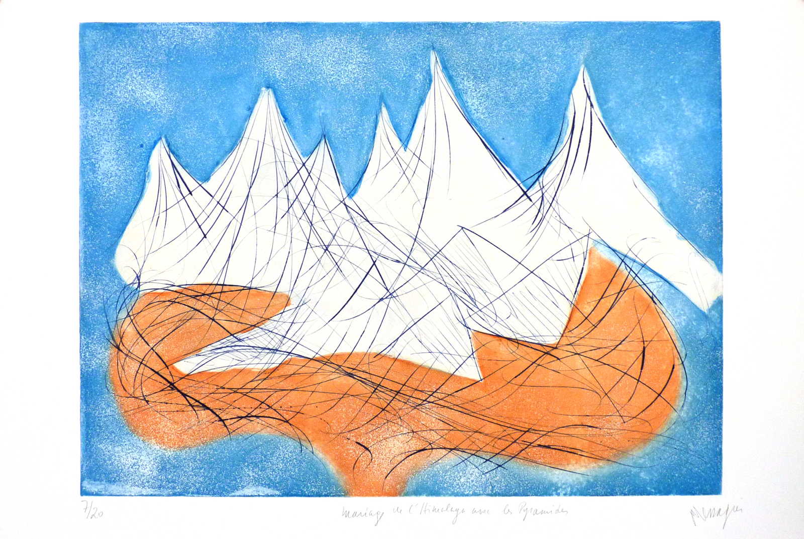 Mariage de l'Himalaya avec les pyramides, 1986