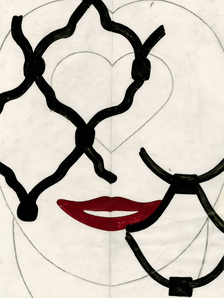 Abandonn�e - planche tir�e du portfolio 