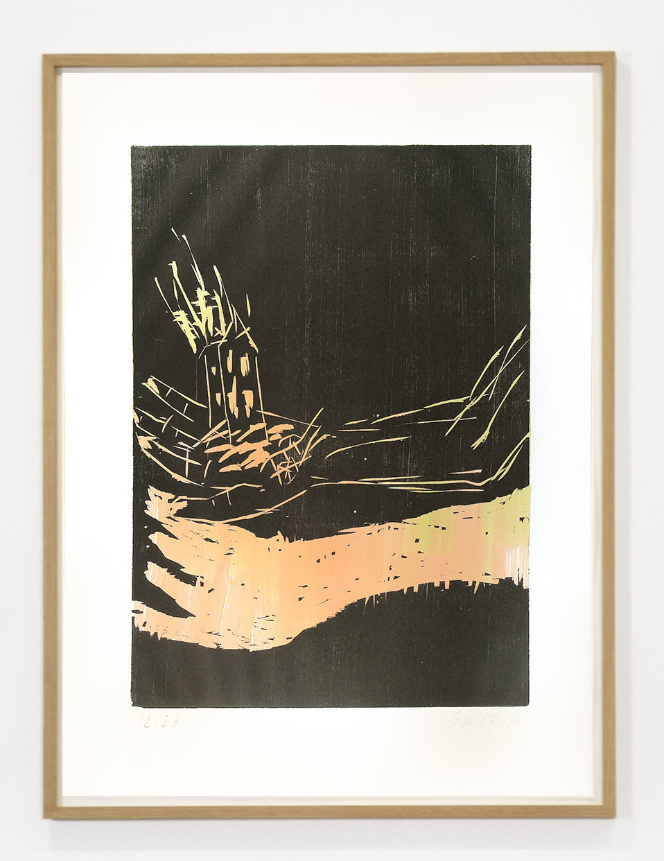 Brennendes haus, 2007/2008