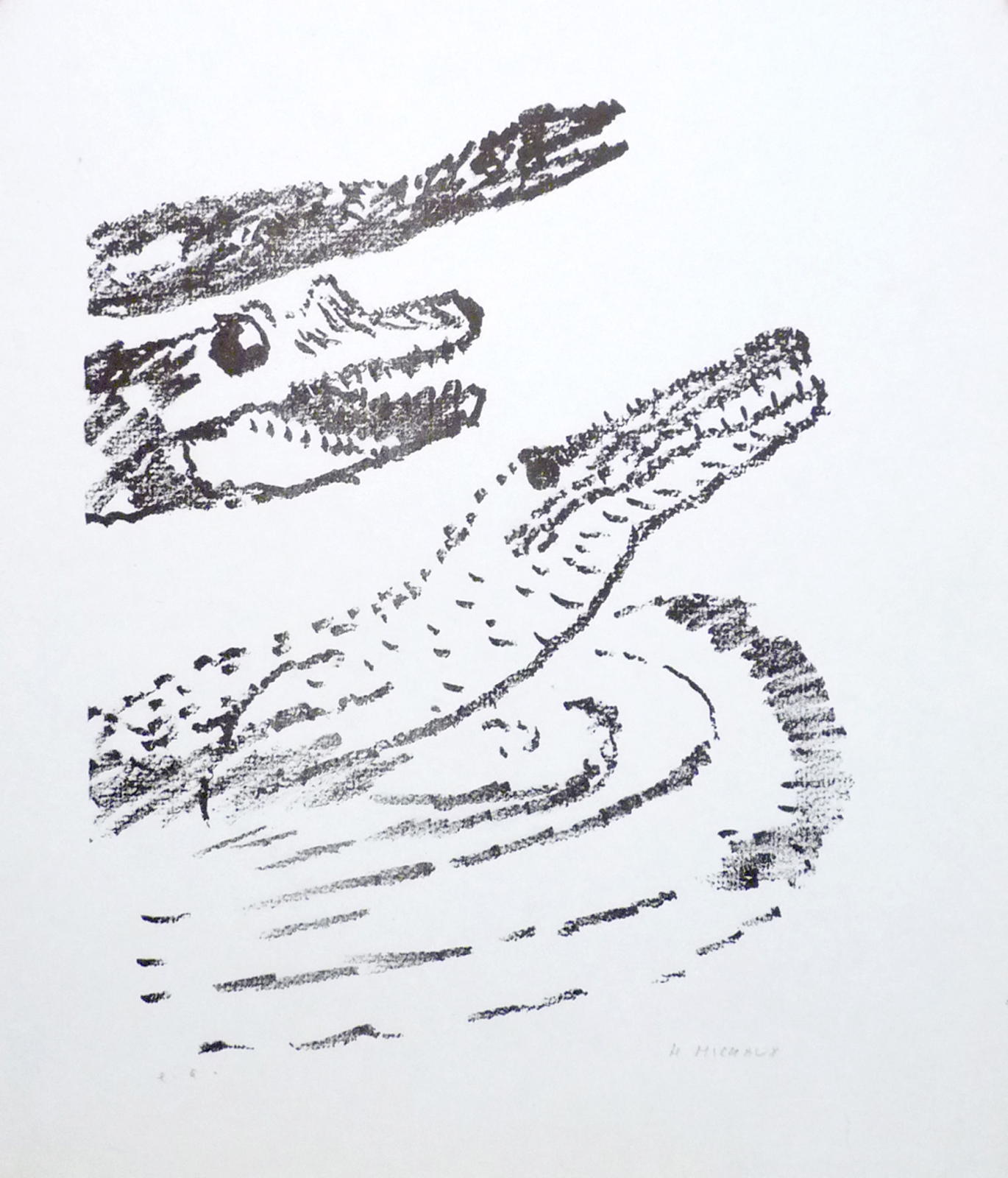 Par la voie des rythmes, planche 2 (MP 153), 1974