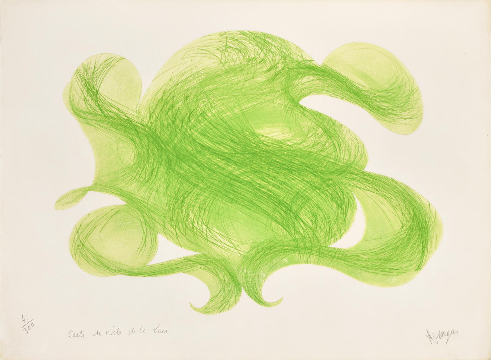 Carte de visite de la lune, 1968