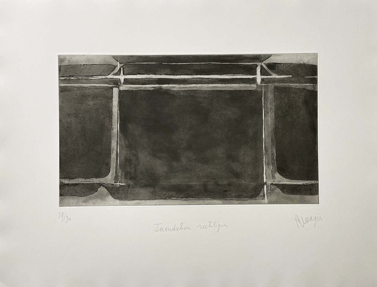 Inondations rectilignes, 1956