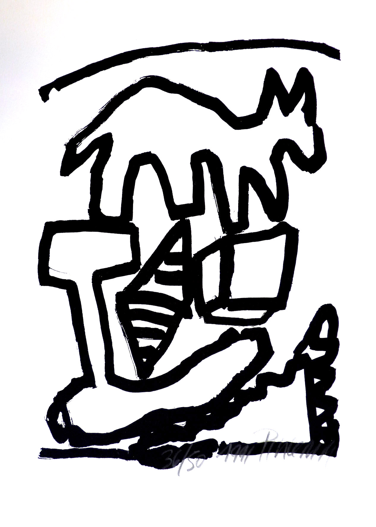 Sans titre (cat. n�123), 1990