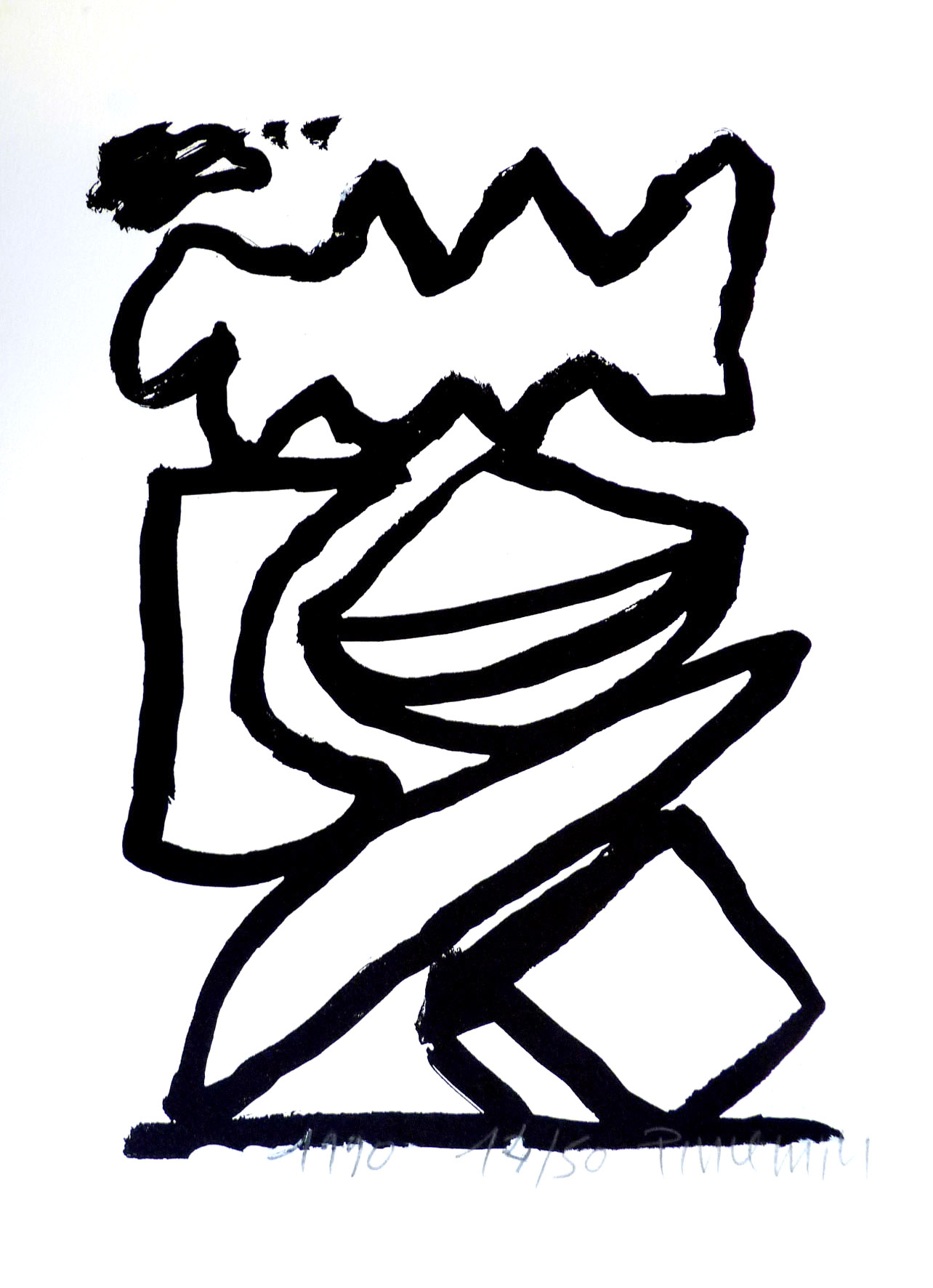 Sans titre (cat. n�125), 1990