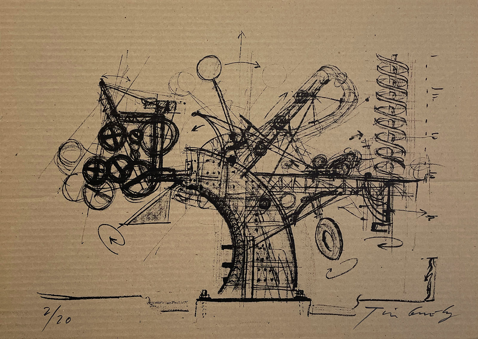 Chaos I - (cat. n�286), 1974