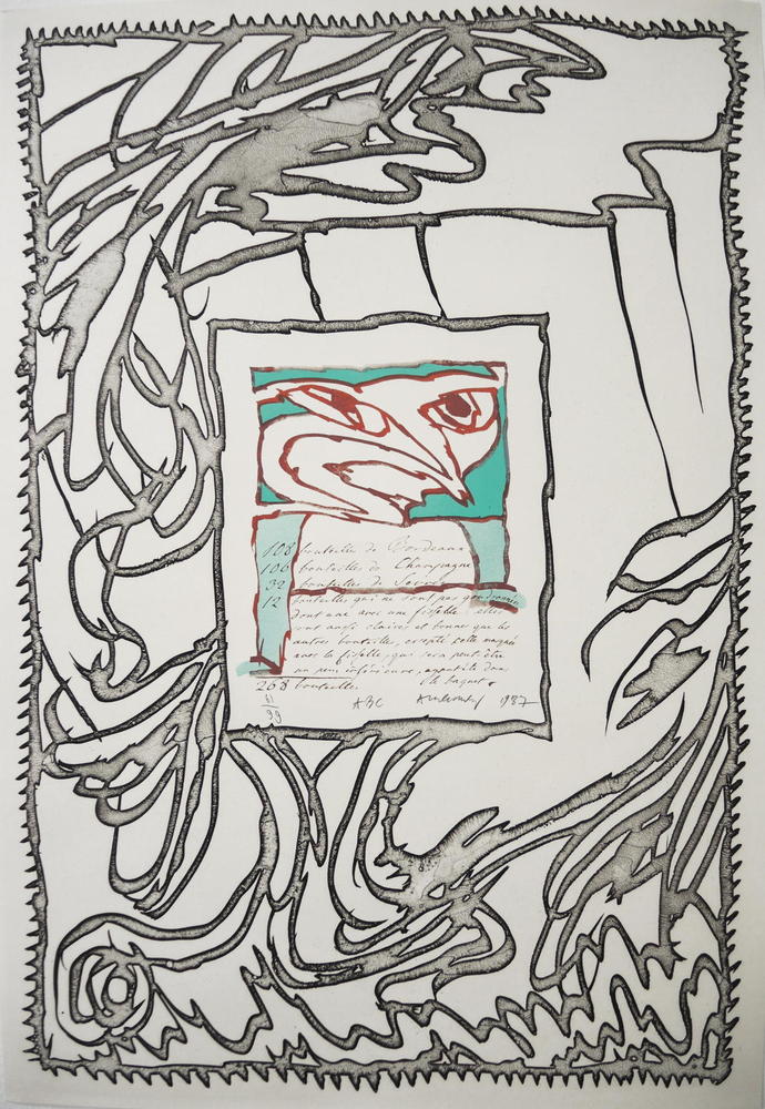 ABC de correspondance (planche 1), 1987