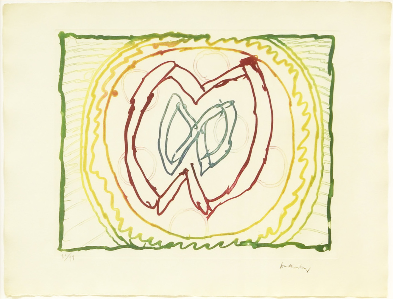 Astres et d�sastres IX (cat.426), 1969
