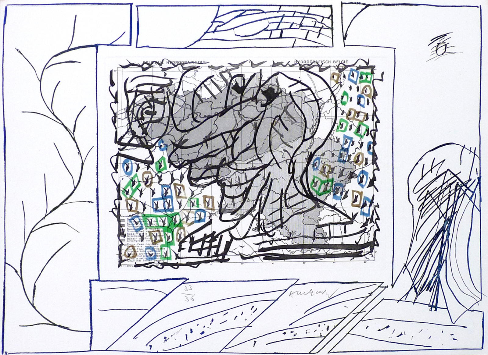 Carte mise � jour III, 1998