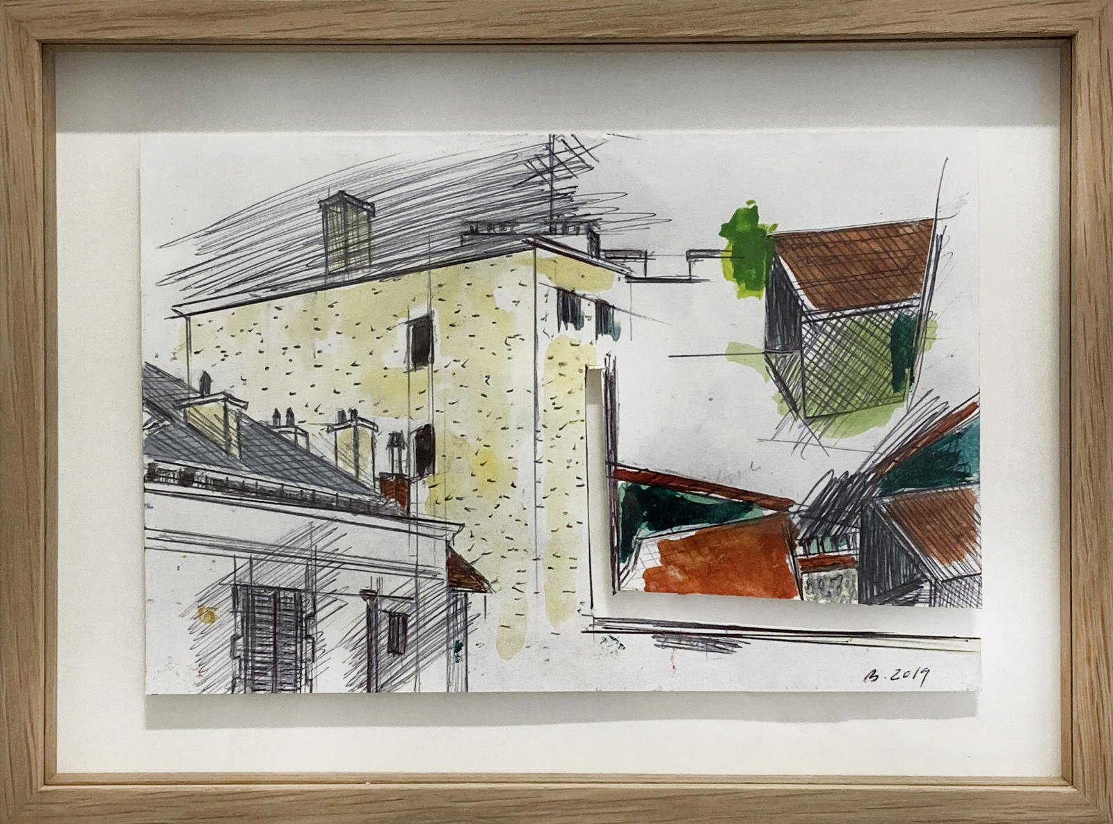 Sans titre #6 (s�rie Charentonneau), 2017