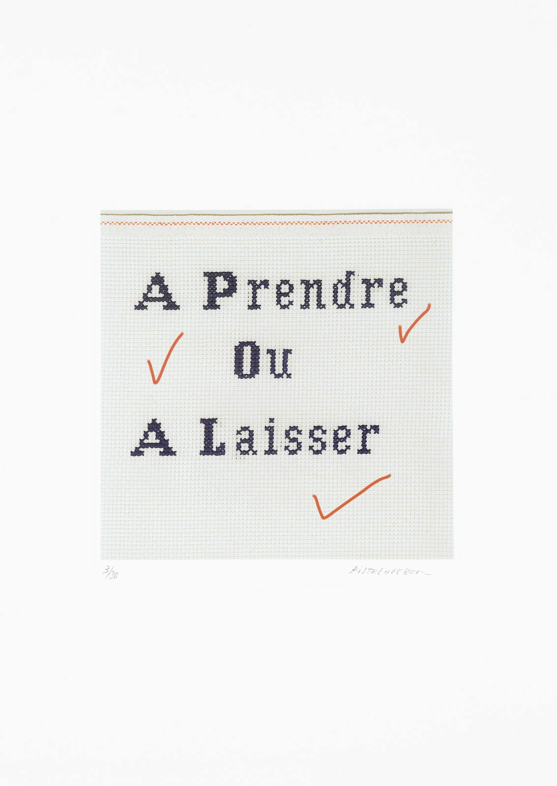 A prendre ou � laisser, 2013
