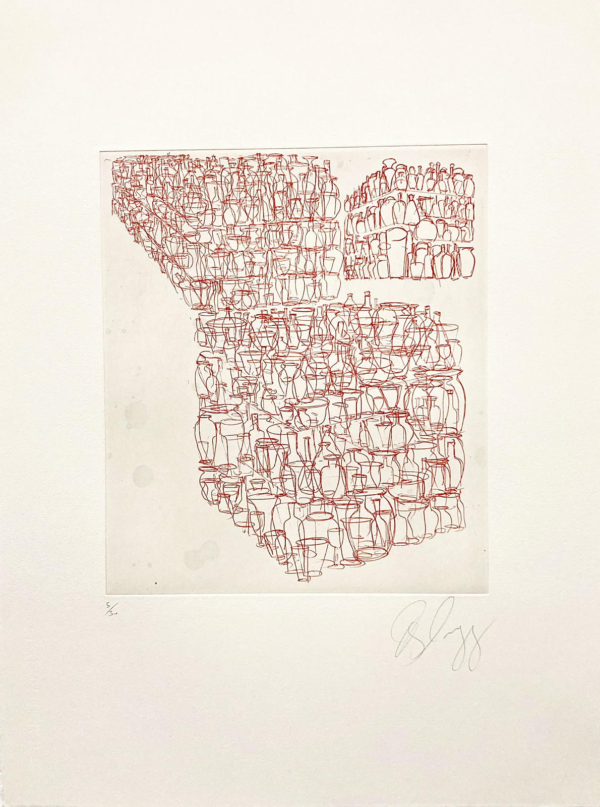 Glass stacks (1), 2000