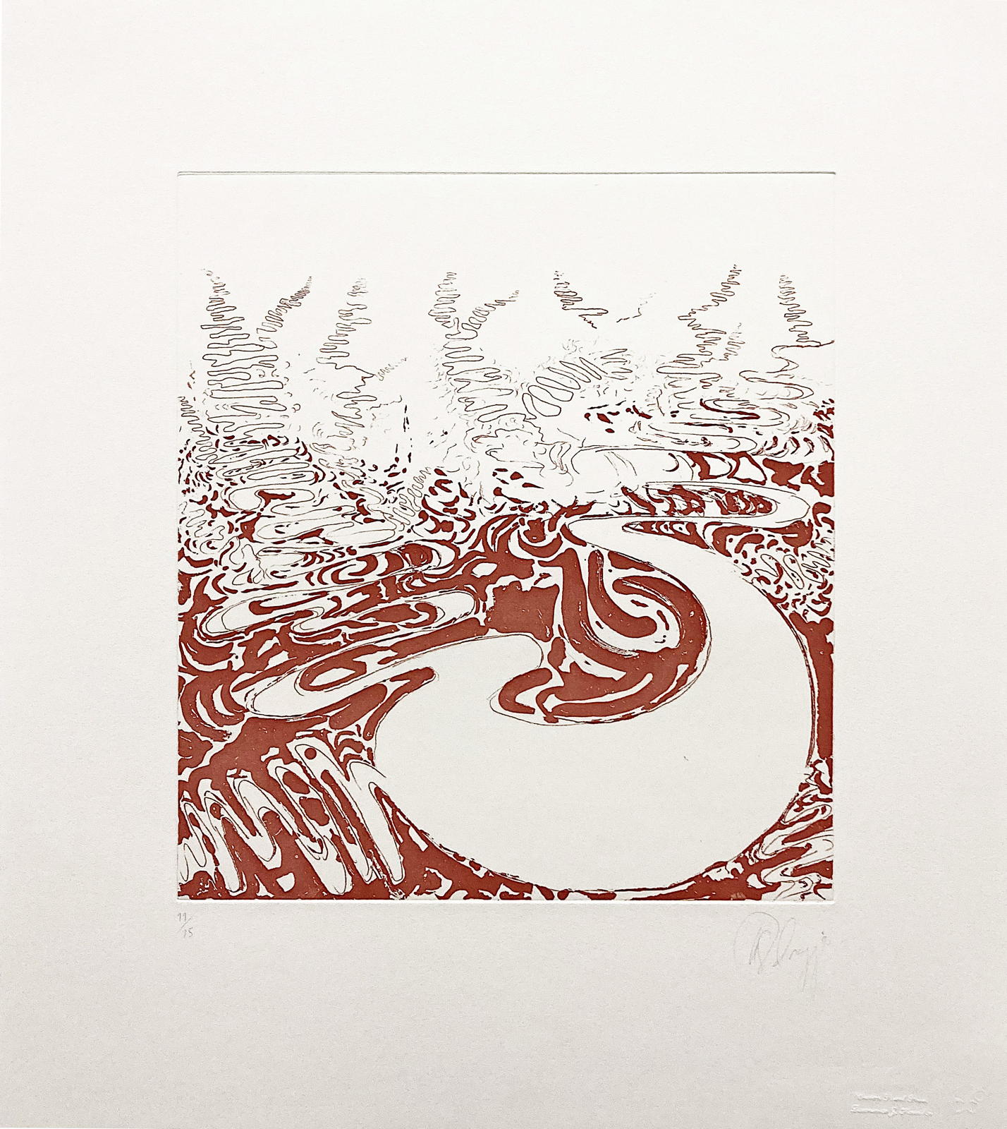 Meandering River II, 1990