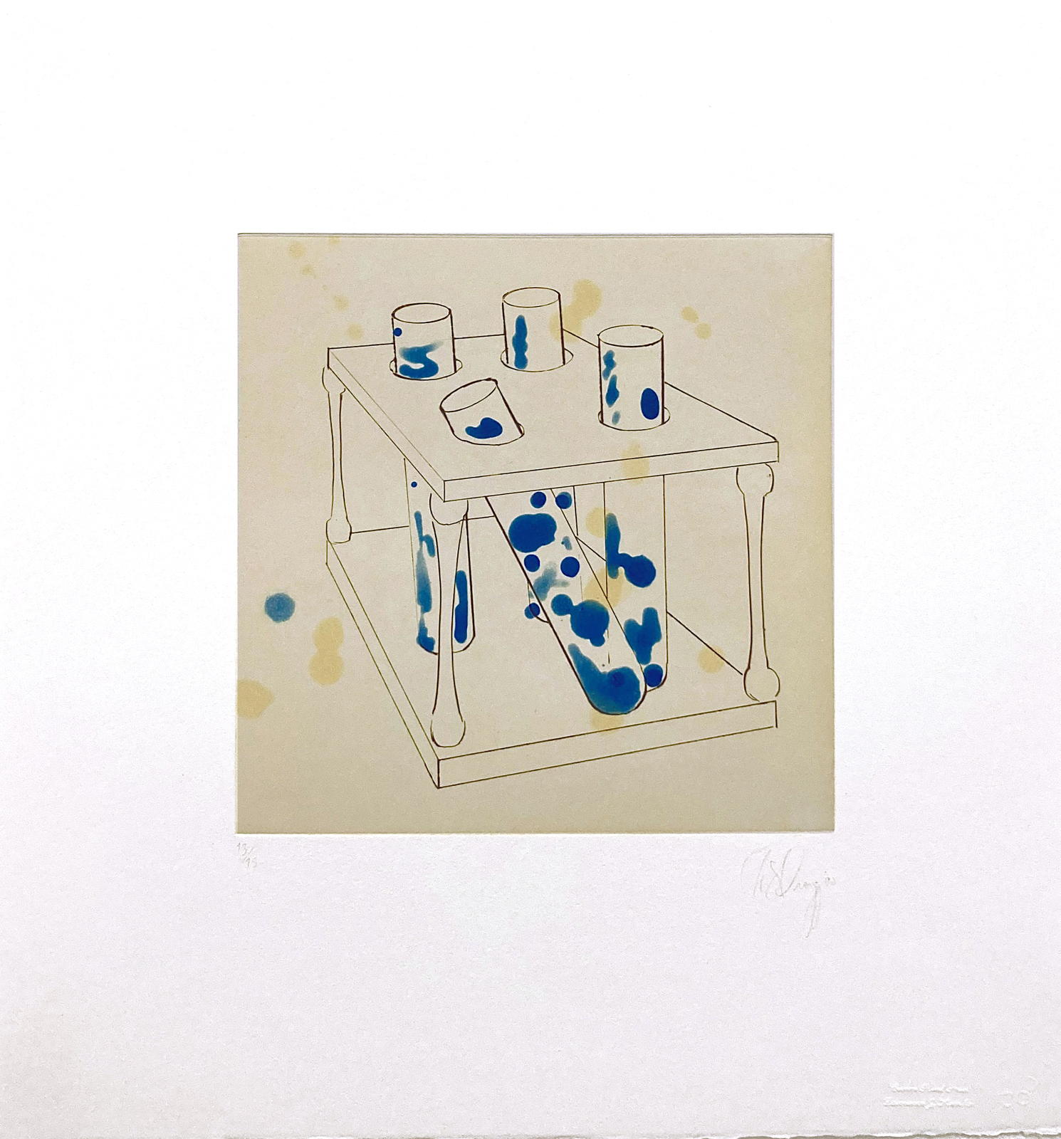 Test tubes IV, 1990